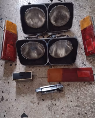 fari fiat 124 special T  tutto in blocco