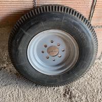 Cerchio e gomma per carrello appendice