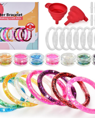 Set Fai da Te Braccialetti per Bambini – Kit Creat
