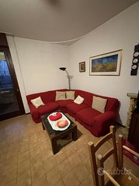 Divano letto in tre moduli