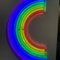 Lampada per bambini led arcobaleno marca ginga