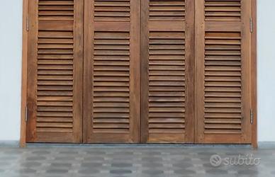 Persiane in legno ristrutturo