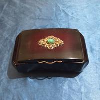 Antica Scatola Portagioie Vintage in Legno 