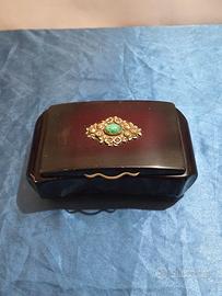 Antica Scatola Portagioie Vintage in Legno 