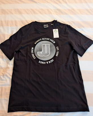 T-shirt Jack & Jones CORE Nera - Taglia L - NUOVA