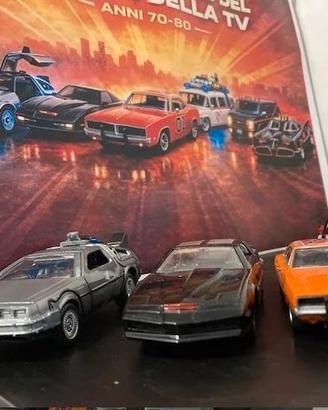 Lotto 7 auto iconiche Film YV cinema anni 80