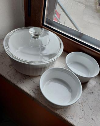 Set Casseruola e Pirottini Corning Ware