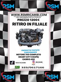 MOTORE 700 COMPLETO SMART CITY COUPE/CABRIO 450