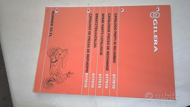 CATALOGO PARTI DI RICAMBIO RUNNER GILERA 617610