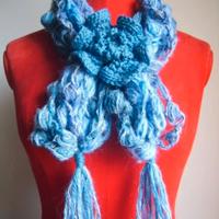 Sciarpa scaldacollo originale ad uncinetto