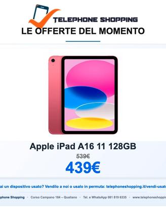 Apple iPad A16 11 128GB