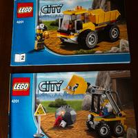 Lego camion cava escavatore 4201