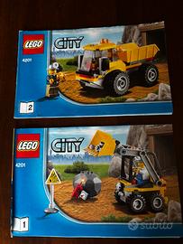 Lego camion cava escavatore 4201