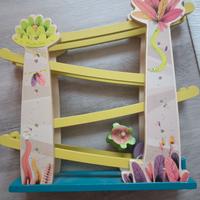 Pista a cascata di legno Moulin Roty 