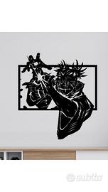 Choso jujutsu kaisen quadro in metallo 