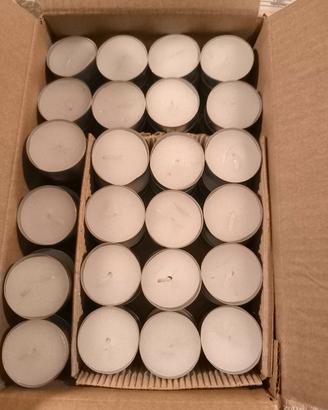candele tealight 100pz scaldavivande 
