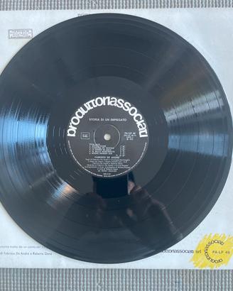 Vinile Fabrizio De Andre’