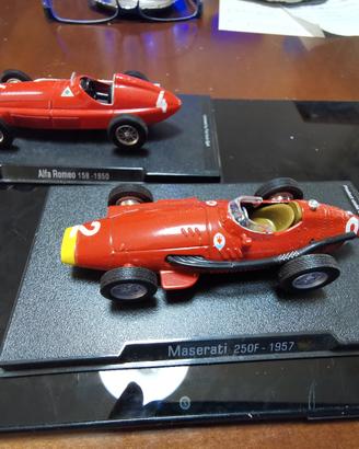 modellini Maserati 250F 1957 è AlfaRomeo 158  1/43