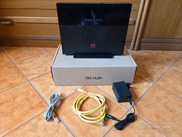 Modem TIM Hub+ WiFi 6 - Fibra - Adsl