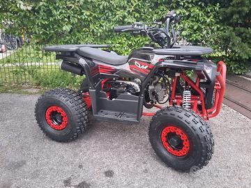 QUAD CON PORTAPACCHI 125cc R6 ROSSO