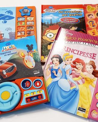 LIBRI DISNEY ELETTRONICI E SONORI