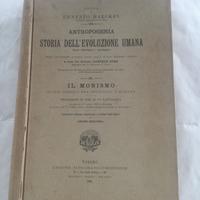 Storia dell'evoluzione umana - anno 1895