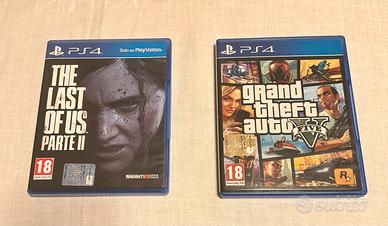 GTA V + THE LAST OF US 2 PS4