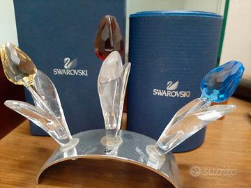 Swarovski tris tulipani SCS con supporto