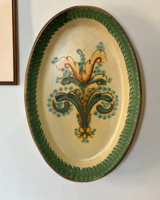 Grande piatto Caltagirone RIK Varsallona 1987