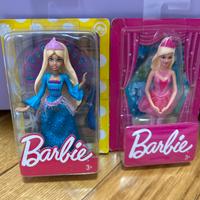 Due mini Barbie snodabili principesse dei film