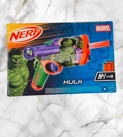 Marvel Nerf Hulk N1 Edition - Blaster con 4 Dardi