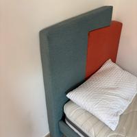 Coppia letti singoli imbottiti