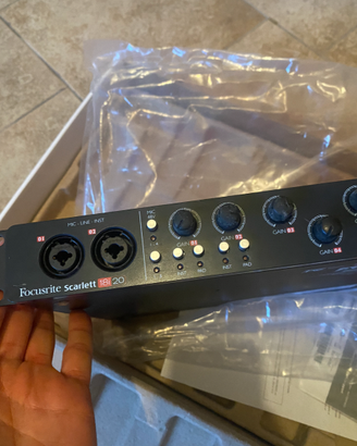 SCARLETT 18i20 scheda audio