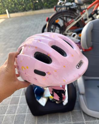 Casco bimbo rosa abus