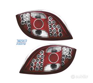 FANALI FORD KA 96-08 LED FONDO ROSSO