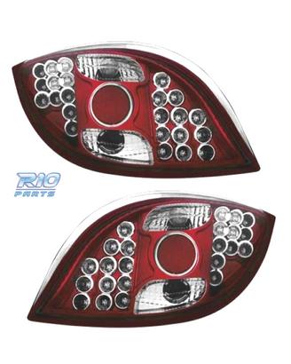 FANALI FORD KA 96-08 LED FONDO ROSSO