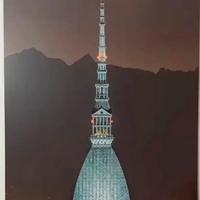 Stampa decorativa di Torino / Mole