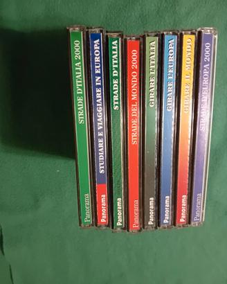 8 PC CD-ROM STRADE E VIAGGI