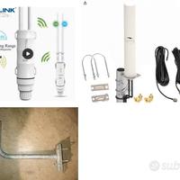 WIFI REPEATER + ANTENNA LTE + SUPPORTO PER PALO