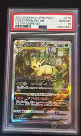 Carta Pokemon Leafeon VSTAR PSA 10 s12a 210/172