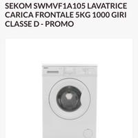 Lavatrice Sekom