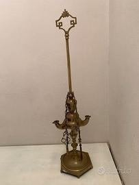 ANTICA LUCERNA FIORENTINA IN OTTONE LUIGI XVI