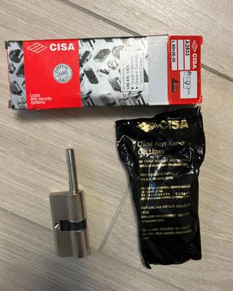 Serratura cilindro europeo CISA Asix L60=30-30