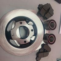 Kit dischi freno ant ligier js 50 completo di past