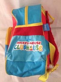 Zainetto Disney Mickey Mouse Clubhouse o di Cars