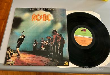 AC/DC LET THERE BE ROCK 1977 stampa UK