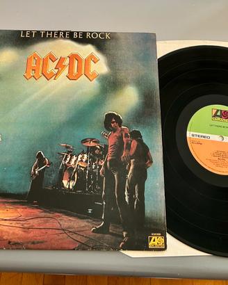 AC/DC LET THERE BE ROCK 1977 stampa UK