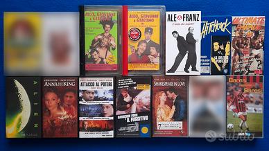 VHS originali varie in eccellente stato!