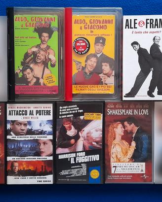 VHS originali varie in eccellente stato!