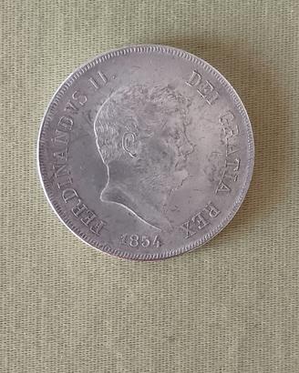 Moneta 120 grana Regno Due Sicilie 1854